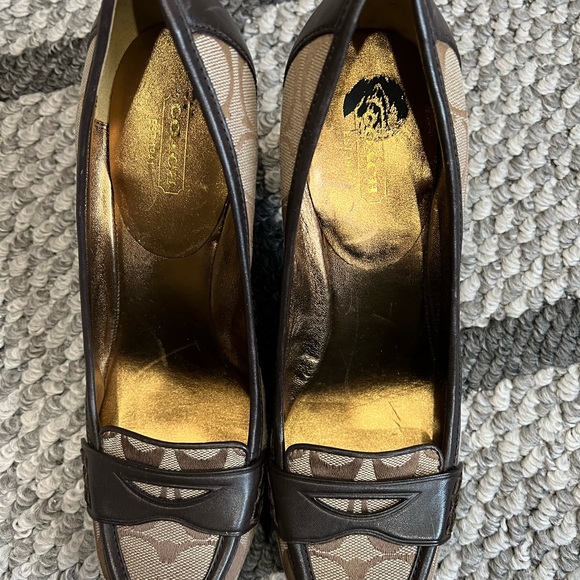 New Women’s Coach block heel size 9 - Picture 4 of 7